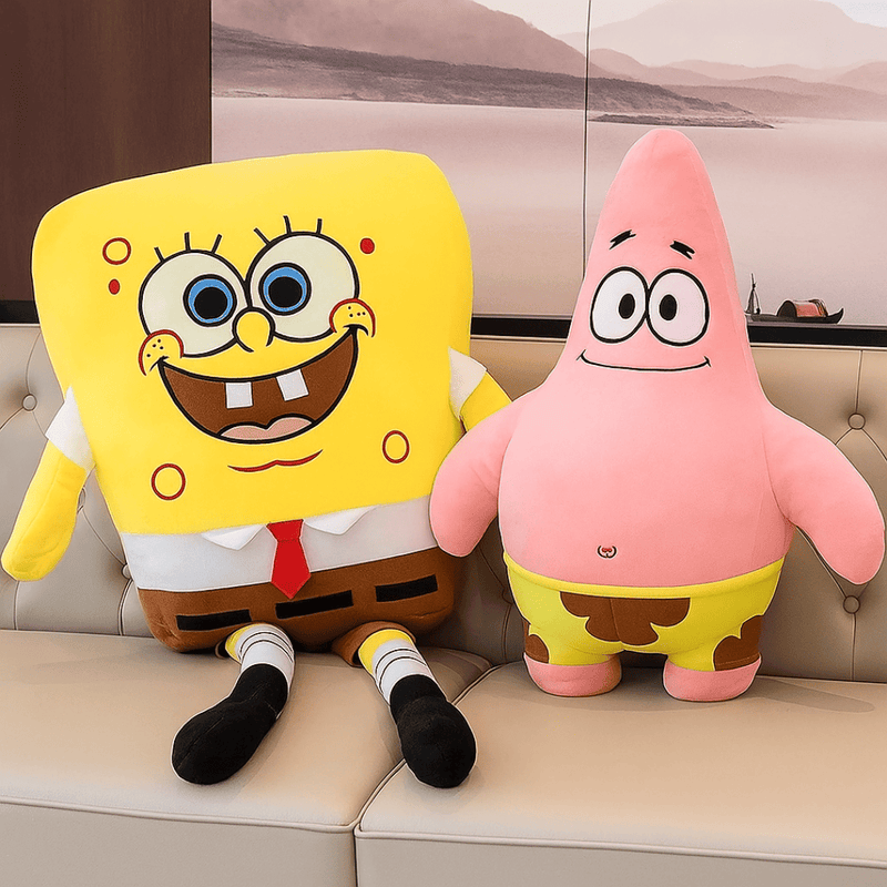 Almofada Bob Esponja & Patrick – Super Fofinha