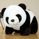 Panda de Pelúcia 20cm Fofinho Macio - Crianças e Presentes